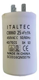 CAPACITOR 25 MF ITALTEC 450V CB60 4 PIN