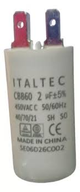 CAPACITOR 2 MF ITALTEC X 450V CBB60 4 PIN