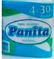 Papel Panita Blanco x4u