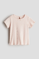 Blusa rosa vieja con lacito rosa 4T