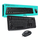 COMBO MK120 TECLADO Y MOUSE LOGITECH ALAMBRICO