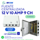 FUENTE CENTRALIZADA 12 V 10 AMP 9 CH
