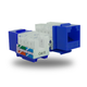 JACK KEYSTONE CAT 6 COLOR AZUL MARWA