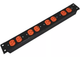 MULTITOMA PARA RACK 8 SALIDAS CON FUSIBLE E INTERRUPTOR