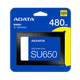 DISCO SOLIDO ADATA SU650 - 480GB SATA 2.5"
