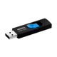 MEMORIA ADATA 64 GB USB 3.2 UV320 RETRACTIL NEGRO-AZUL
