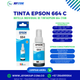 BOTELLA DE TINTA EPSON 664 AZUL 70 ML