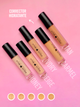 corrector de dolce bella  honey, beige, ivory, carmel   liquido