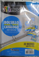 BOLSILLO PARA CATALOGO MARFIL CARTA