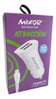 Cargador 12v Tipo C MIXOR 4.2A