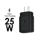 Cargador Cabezal 220v Tipo C Samsung 25w Original