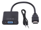 Adaptador VGA a HDMI con 3.5