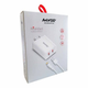 Cargador 220v Tipo C MIXOR 2 USB 6.4A