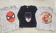 PV0251 CAMISETA CON LUCES PERSONAJES "JONATHAN KIDS"