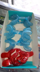 CUBETAS DE GOMA PARA FLUOR S,M,L
