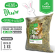 Heno duo alfalfa & Avena 1kg- Zanahoria