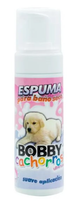 Espuma baño seco Bobby cachorro cosmético Fco 175ml