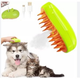 Cepillo Automático Para Gatos perros a Vapor 3 En 1 sin mando