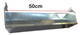 comedero metal sin rejilla 50cm