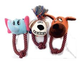 Juguete Peluche Mordedores (Mono, elefante y Perro)