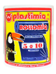 Bolsa rollo 5x10  transparente desglosables