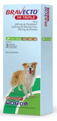 Bravecto 1M Antiparasitario Perros Triple 200mg Tab (10 a 20kg)
