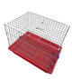 Jaula para conejo rectangular x 1 bandeja mediano de plastico