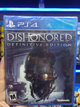 DISHONORED NUEVO PS4