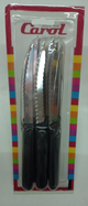 Cuchillo  plastico por unidad Carol