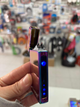 Encendedor 3 Rayos rich electronico recargable tactil Azul