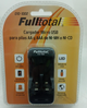 Cargador  Micro USB para Pilas AA-AAA 2 Canales Fulltotal