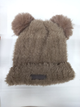 Gorro Peluche pompon doble