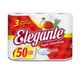 PAPEL COCINA ELEGANTE x3 (rollos)