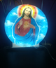 IMAGEN DE SANTOS CON LUZ LED