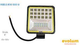 693FARO DE LED CUADRADO EVO-5063 W 5" 10V-50V