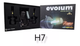 75FOCO LED FLAME H7 EVOLUM 50W 14,000Lm TRICOLOR