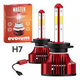 614FOCO LED MASTER H7 FARO 45W 22,000Lm