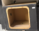 897CAJON PARA WOOFER CUADRADO DE 15" NEGRO