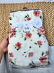 Colcha de bebe floreada