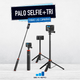 Palo selfie  trípode 130cm