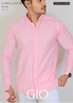 CAMISA ROSA LINO M/L