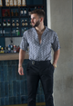 CAMISA TRIANGULOS GRIS/BL/NE NM