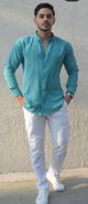 CAMISA AQUA STRIPES 2 M/L
