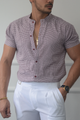 CAMISA ESTAMPADO LILA