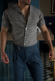 PANTALON AZUL MARINO SPREZZATURA