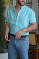 CAMISA AQUA LIGHT LINO