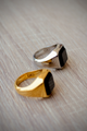 ANILLO BLACK STONE D/