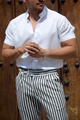 CAMISA LINO BLANCA