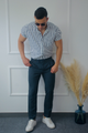 PANTALON ITALIANO AZUL MARINO
