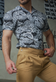CAMISA BACTERIA NEGRO ESTAMP NM